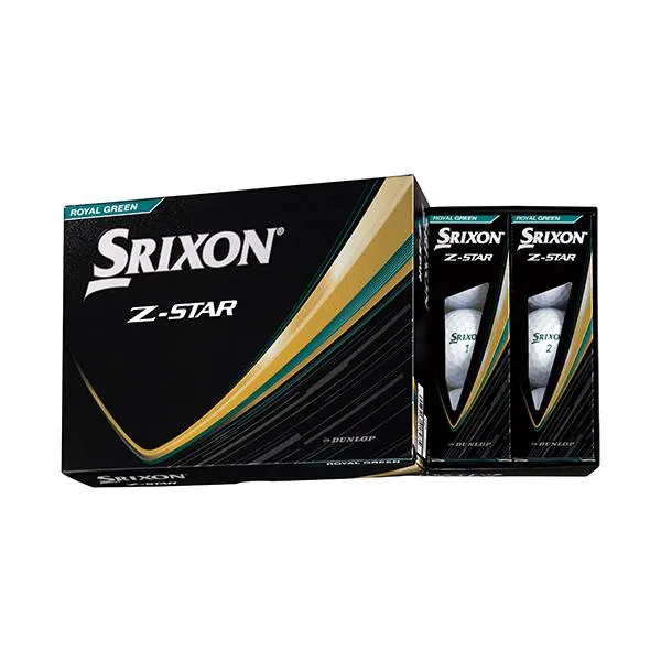 ダンロップスポーツマーケティング スリクソン ゴルフボールＺ－ＳＴＡＲ ２０２５年モデル ロイヤルグリーン １０３６０２２３ １箱（１２個）