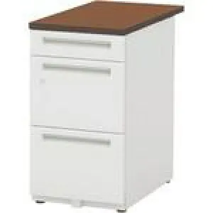 ■ウチダ SCAENA H700/脇デスク SS047A4-3SK OW/DF〔品番:51161835〕【4331824:0】[送料別途見積り][法人・事業所限定][外直送][店頭受取不可]