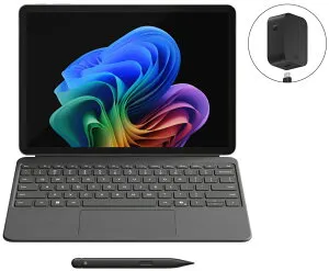 Microsoft｜マイクロソフト Surface Pro （12インチ/Snapdragon X Plus/メモリ 16GB/UFS 256GB/Office）ストーングレー Copilot+ PC EP2-46399