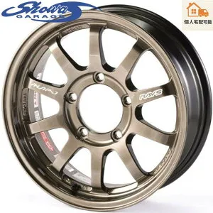 【ショウワガレージ×RAYS】レイズ A・LAP-J 16x6.0 +5 5H/139.7 ハイパーブロンズ（W00007）x4本 ※ジムニーシエラ JB74W JB43W/ジムニーノマド JC74W
