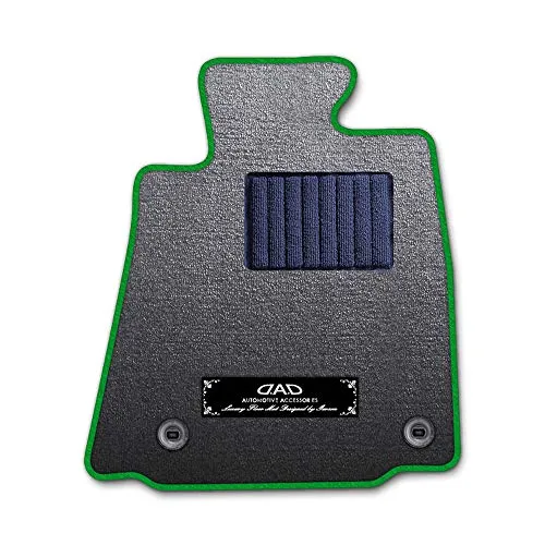 DAD ギャルソン D.A.D エグゼクティブ フロアマット LEXUS(レクサス) LS500／LS500h ガソリン/ハイブリッド共通 型式 : GVF50/VXFA50 1台分 GARSON エレガントデザイングレー/オーバーロック(ふちどり)カラー