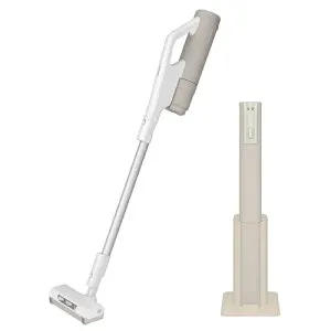 【今なら5年延長保証加入が無料】パナソニック【Panasonic】セパレート型コードレススティック掃除機 ホワイト 充電式 スタンド式クリーンドック充電台付 サイクロン式 MC-NX810KM-W【スティッ