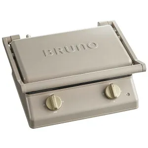 ブルーノ グリルサンドメーカー グレージュ BOE084-GRG BRUNO グリルサンドメーカー ダブル [BOE084GRG]