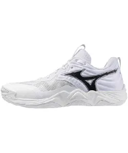 獲得ポイント125pt 21% OFF／SALE 【送料無料】ミズノ(MIZUNO) バレーシューズ ウエーブモーメンタムエリート WAVE MOMENTUM ELITE V1GA251251 メンズ レディース WH／BK 23．5
