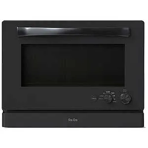 A-STAGE オーブンレンジ 20L フラット Re・De Range ブラック MO02A-20BK