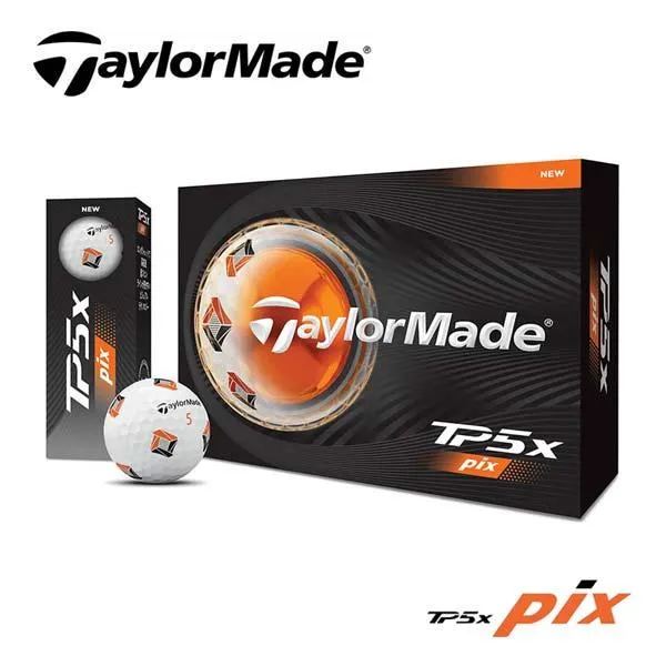 テーラーメイド 2026年モデル TP5x pix ゴルフボール 1ダース [12球入り]
