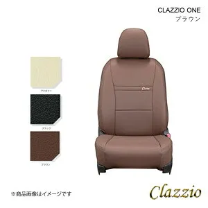 シートカバー 1台分 ブラウン プリウス MXWH60/MXWH65/ZVW60/ZVW65 Clazzio ワン ET-1223