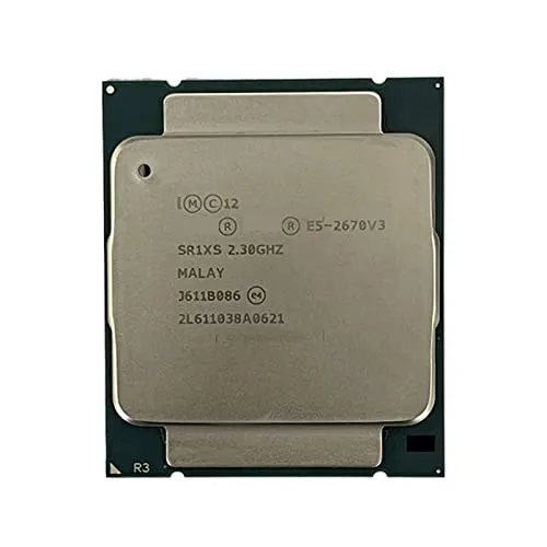 CPU E5-2670V3 SR1XS X99 2.30GHZ 30M 12 コア E5 2670 E5-2670 V3 LGA2011-3 プロセッサー E5 2670V3 CPU
