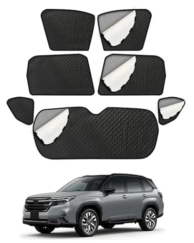 Loveyes スバル フォレスターサンシェード メッシュカーテン マグネット式 SL系 SL5 SLG 6代目 Forester 新型 日除け UVカット 換気 断熱 虫よけ 車中泊 カーシェード 着脱簡単 車種専用設計