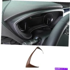 Dashboard Cover キャデラックCT5 2020-2022用のレッドウッドグレインインストルメントパネルフレームカバートリム1PCS Red Wood Grain Instrument Panel Frame Cover Trim 1PCS For Cadillac CT5 2020-2022【並行輸入品】