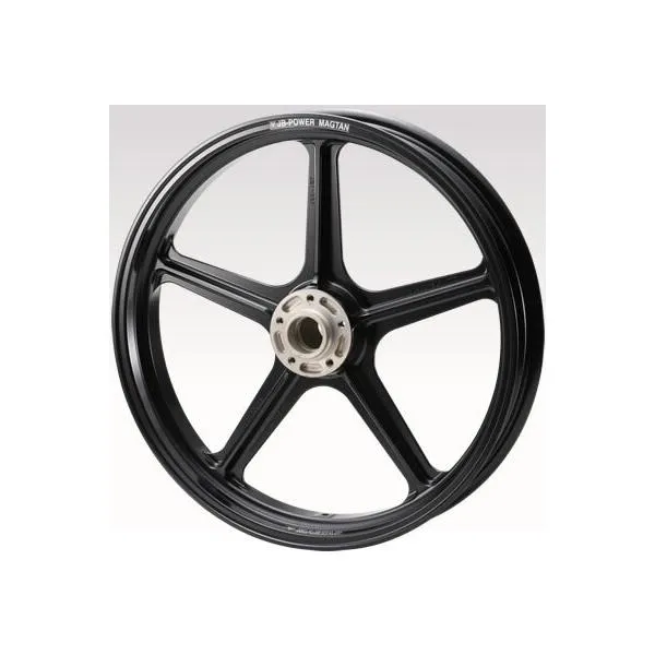 JB POWER(BITO R&D) JBパワー(ビトーR&D) 「MAGTAN (マグ鍛)」 マグネシウム鍛造ホイール JB1 ブラック(ツヤ有り) サイズ：F：2.50-18 R：4.00-18