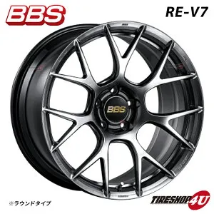 【最大P25倍】 18インチ BBS RE-V7 RE-V7015 18x7.5 5/114.3 +48 ダイヤモンドブラック 鍛造 軽量 新品 1本価格 BBS正規品 スバル レヴォーグ（VM4） / マツダ CX-3（DK5AW）