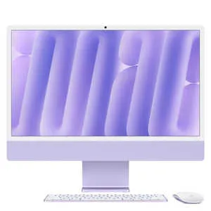 アップル (カスタマイズモデル)iMac M4 (10コアCPU/10コアGPU)Nano-texture ［23.5型 /Apple M4 /メモリ：16GB /SSD：256GB］ パープル CTOIMAC202411PL