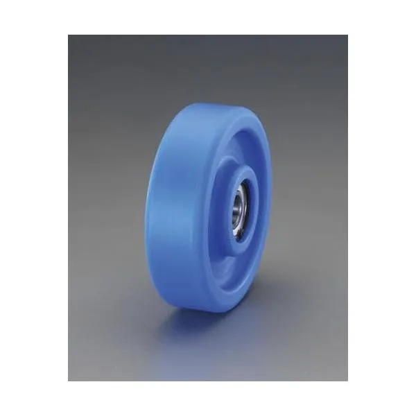 エスコ ESCO 【個人宅不可】 150x44mm 車輪（ベアリング付・MCナイロン製） EA986WB-150 [2-5447446]