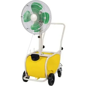 ■NAKATOMI ミスト発生機 台車式ミストファン MISF-45CQ〔品番:MISF45CQ〕【7208019:0】[法人・事業所限定][直送元][店頭受取不可]