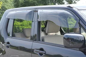 OXバイザー オックスバイザー スポーティーカット 前後セット 1台分 ワゴンRスティングレー MH34S MH44S