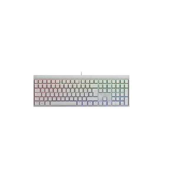CHERRY MX 2.0S, Mechanical Gaming Keyboard with RGB Lighting, German Layout (QWERTZ), Wired, Designed in Germany, Original MX RED Switches, W_並行輸入