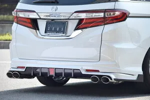 エムズスピード オデッセイ RC1 2 4 リアアンダースポイラー 未塗装 3093-3212 M'z SPEED GRACE LINE グレースライン