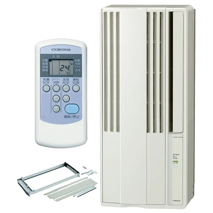 コロナ CW-1826R-W ウインドエアコンリララ(ReLaLa) 冷房専用 主に4.5～7畳用 2026年モデル 日本製 100V シティホワイト クーラー (CW-1825R-Wの後継品) CORONA