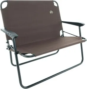 【マラソン期間中 1万円以上で500円OFFクーポン！】 ロゴス LOGOS アウトドア アースアイアンローチェア for OYAKO チェア 椅子 ベンチ 親子 ファミリー 折りたたみ キャンプ BBQ バーベキュー 733112