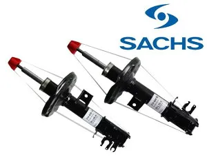 SACHS製 FIAT フィアット 500 500C 312 0.9 TwinAir 1.2 1.4 ABARTH アバルト 1.4T フロント ショックアブソーバー 左右 2本 セット 314839 314840