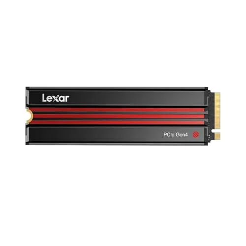 Lexar EQ790 2TB SSD ヒートシンク付き M.2 2280 PCIe Gen4x4 NVMe 1.4 驚異的な速度 最大7,000MB/秒 読み取り 5,000MB/秒 書き込み速度 激しいワークロード & PS5 PCゲーム用 高性能内蔵