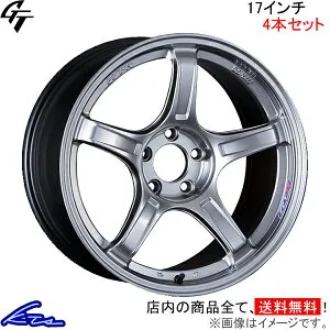 CR-Z ZF1 アルミホイール SSR GT X03【17×7J 5-114 INSET48 シルバー】TANABE タナベ 17インチ 5穴 114.3 +48 インセット48 CRZ 車用ホイール 1本 4本セット 1台分 一台分 1枚 4枚【店頭受取対応商品】