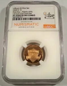 2020-S 1c NGC PF70RD UCAM プルーフ リンカーン セント ウルトラ カメオ PR 70