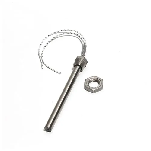 12V 24V 36V 48V カートリッジヒーター 3/4インチ 26mm スレッド DC 304 ステンレススチール ウォーターヒーターエレメント 200W/300W/500W(With nut,24V,20x250mm 400W)