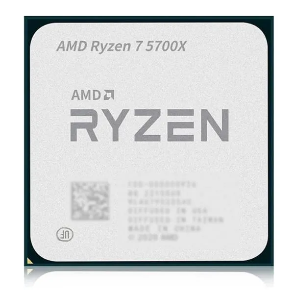 AMD CPU Ryzen7 5700X AM4 8コア 16スレッド 3.4GHz TDP 65W エーエムディー CPU 企業向けバルク品 1年保証 翌日配達対応 宅配便配送