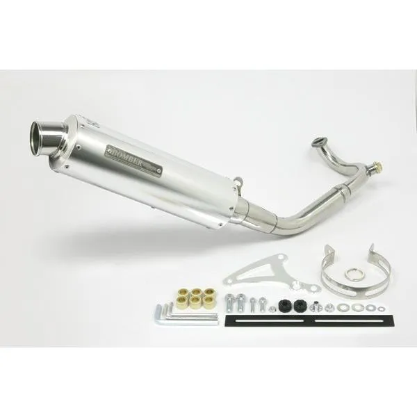 武川 アドレスV125/125S用 サイレントボンバーマフラー(政府認証マフラー) SP04-02-2744