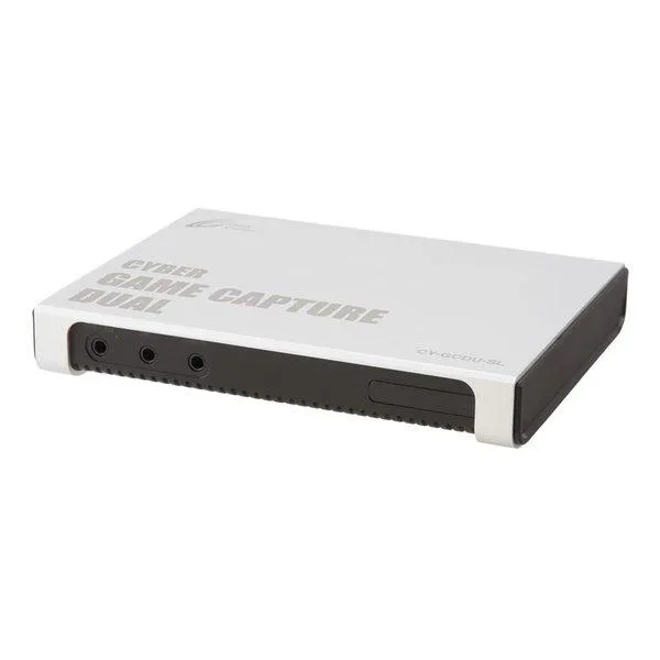 CYBER Gadget（サイバーガジェット） DUALゲームキャプチャー PS4/SWITCH CY-GCDU-SL(2522486)
