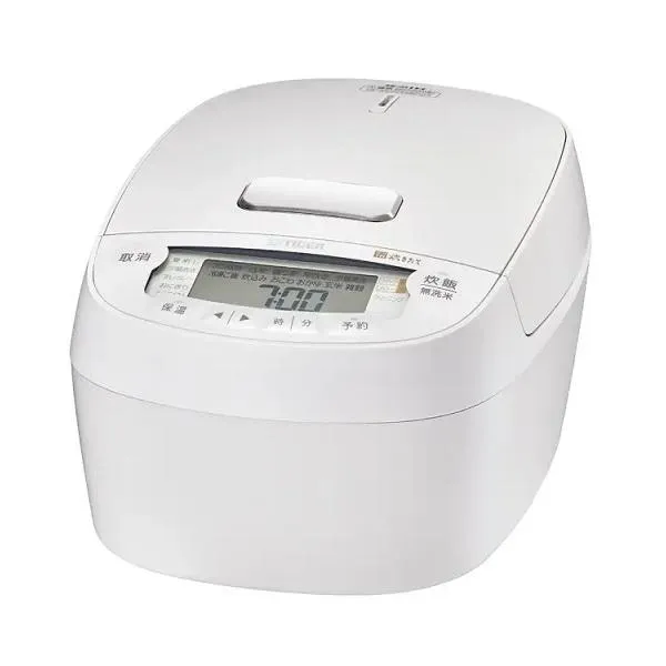 タイガー 圧力IH炊飯ジャー「炊きたて」（5.5合炊き） JPV-X100-WO(オフホワイト)