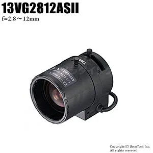 防犯カメラ タムロン バリフォーカルレンズ（f=2.8～12mm）【13VG2812AS2】（返品不可）