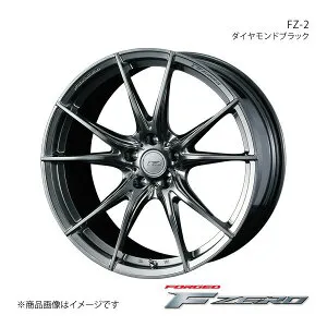 【21インチ 5H120 9.0J +25】アルミホイール1本 LS460/LS460L/LS600h/LS600hL 40系 F ZERO/FZ-2 ダイヤモンドブラック 0039025