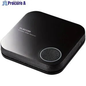 ELECOM Miracastレシーバー アクセスポイント接続対応 ブラック LDT-MRC03 1個 ▼654-6220