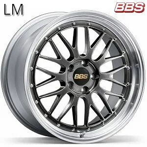 19インチ 8.5J 5H120 +18 BBS LM 【LM431】 ダイヤモンドブラックXリム/シルバーダイヤカット（DB-SLD） アルミホイール単品 1本 4本以上送料無料