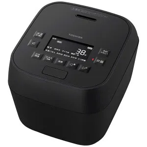 東芝 TOSHIBA 炊飯器 3.5合 炎匠炊き 真空圧力IH グランブラック RC-6MGX-K