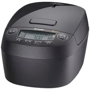 タイガー TIGER 炊飯器 5.5合 炊きたて 圧力IHジャー 遠赤3層土鍋コート釜 モーブブラック JPV-Y100KV