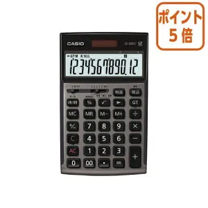 ★3月12日17時注文分よりポイント5倍★ カシオ計算機 本格実務電卓 日数・時間計算 12桁 JS－20DC－GB－N JS-20DC-GB-N