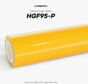 KKVINYL HyperPRO カラーPPF Gloss Honey Yellow HGF95-P(1.52mx15m)