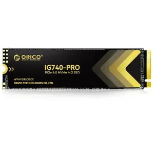 ORICOIG740PRO2TB産業用内蔵SSD-PCIe4.0M.2NVMe2280読取速度7450MB/s書込速度6500MB/s高耐久3DTLCNAND搭載1200TBW
