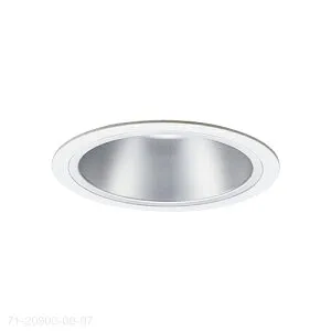 MAXRAY NEW BASE DOWN 3000Lm TYPE（フィクスドダウンライト） φ100mm 本体色ホワイト(白) LED内蔵 4000K(白色) 全光束3229lm 配光：広角 71209000097(MD209000097+OP0132070)