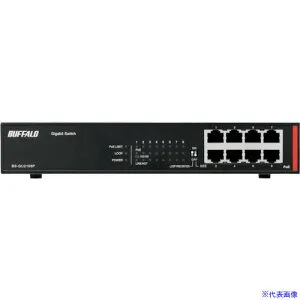 ■BUFFALO 法人向け Giga対応 Layer2 アンマネージスイッチ 8ポート BSGU2108P(3527833)