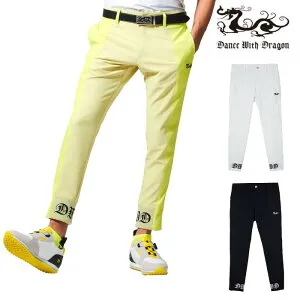 【30%OFF SALE】Dance With Dragon ダンスウィズドラゴン ゴルフパンツ ゴルフウェア メンズ COOLLUCY 2WAY デザインJOG パンツ【ストレッチ性】 D1-455120 CACE_01