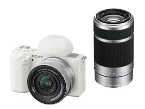 【送料無料】SONY(VAIO) ZV-E10X/W デジタル一眼カメラ α VLOGCAM ZV-E10 ダブルズームレンズキット ホワイト【在庫目安:お取り寄せ】| カメラ ミラーレスデジタル一眼レフカメラ 一眼レフ カメラ デ