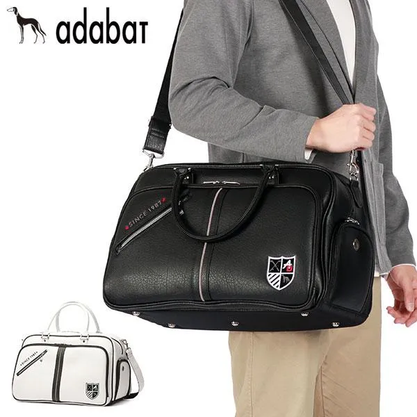 最大42%★土日限定 アダバット トートバッグ メンズ ファスナー付き 小さめ 小さい adabat ゴルフ カジュアル ブランド 軽い 軽量 カートバッグ GOLF ABZ437