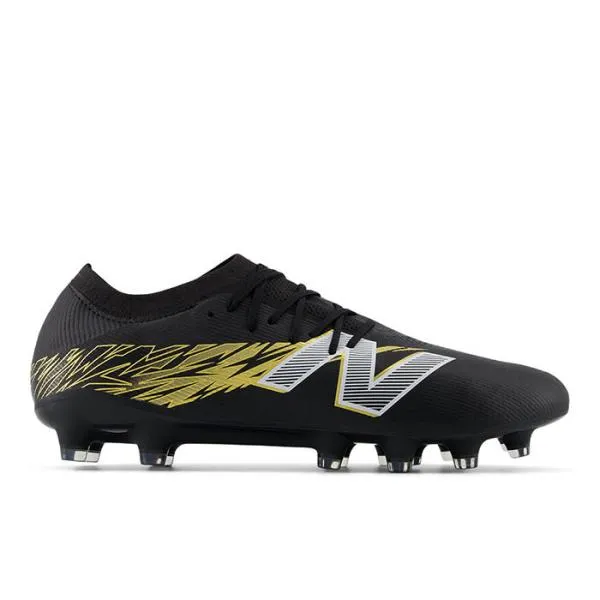 【ワイド】ニューバランス FURON ELITE HG V5 NewBalance サッカースパイク 天然芝 人工芝 土 BLACK (SF1HBG82D)