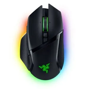 【エントリーで最大全額ポイント還元｜5/6まで】 RAZER｜レイザー ゲーミングマウス BASILISK V3 PRO ブラック RZ01-04620100-R3A1 [光学式 /有線／無線(ワイヤレス) /11ボタン /Bluetooth・USB]