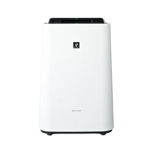 シャープ 加湿 空気清浄機 KC-S50-W プラズマクラスター 7000 浮遊ウィルス 花粉 空気浄化 おすすめ畳数 13畳 加湿量 500mL/h